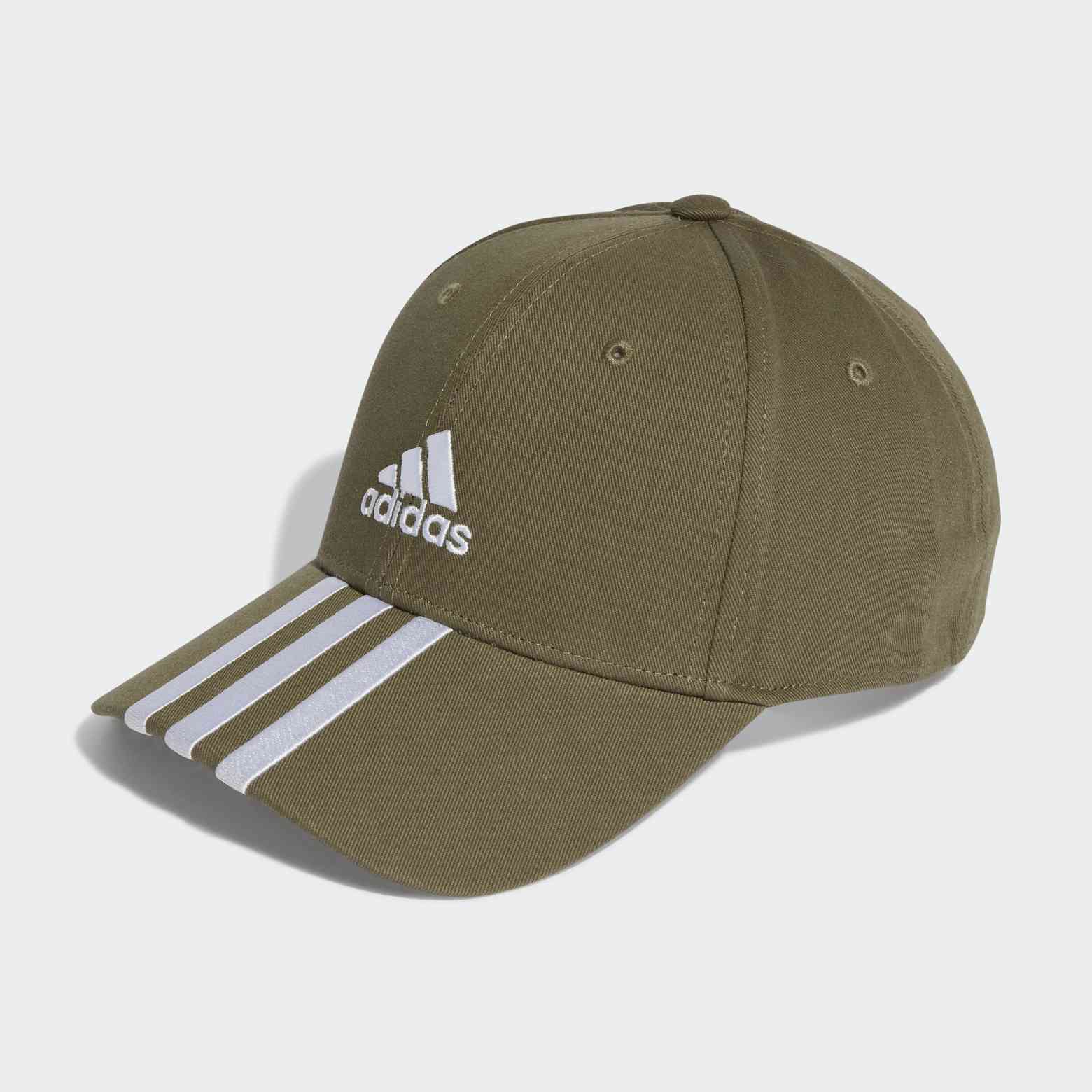 Adidas 3-Stripes Cotton Twill Beyzbol papağı