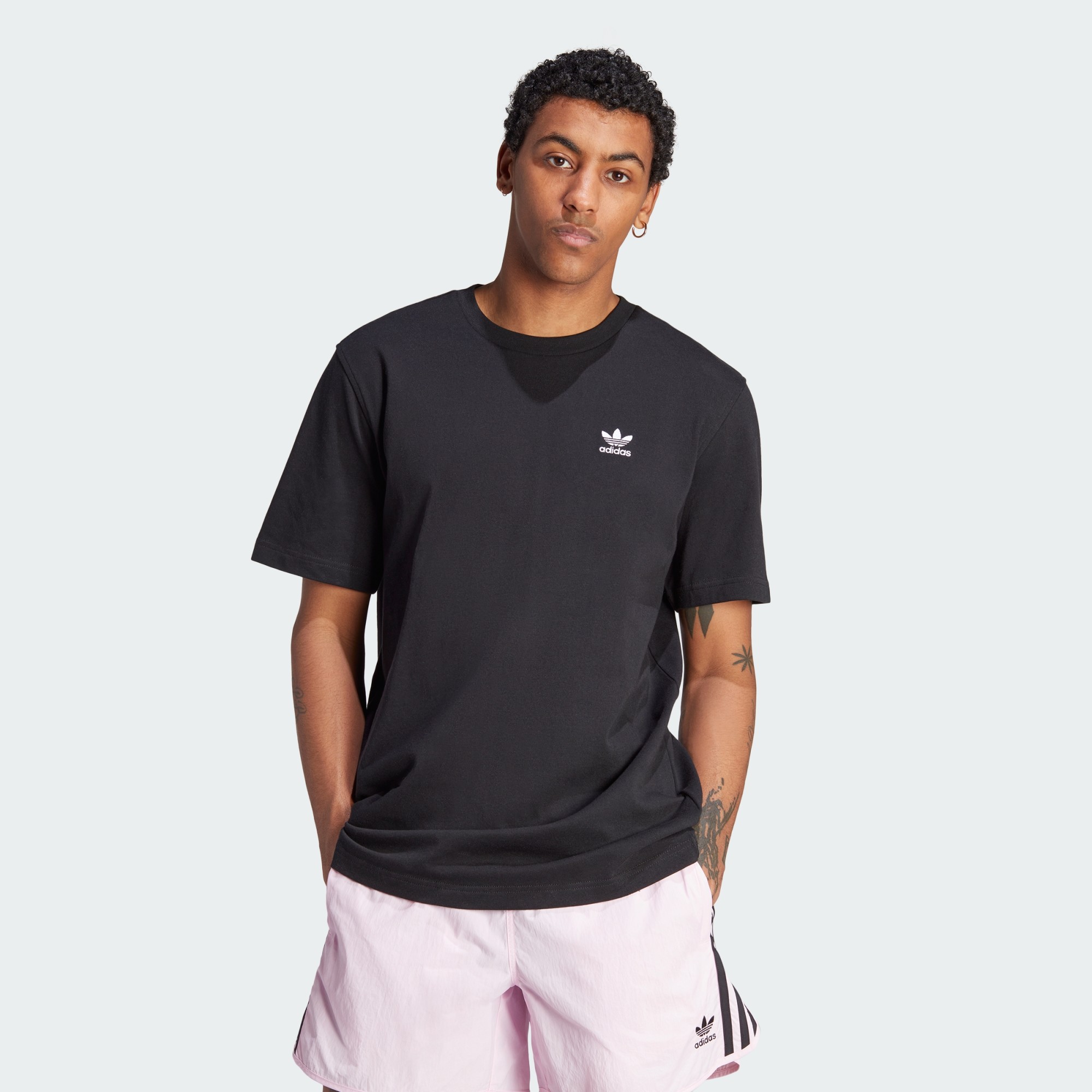 Adidas Adicolor Classics Back+Front Trefoil Boxy Tee Kişilər üçün köynək