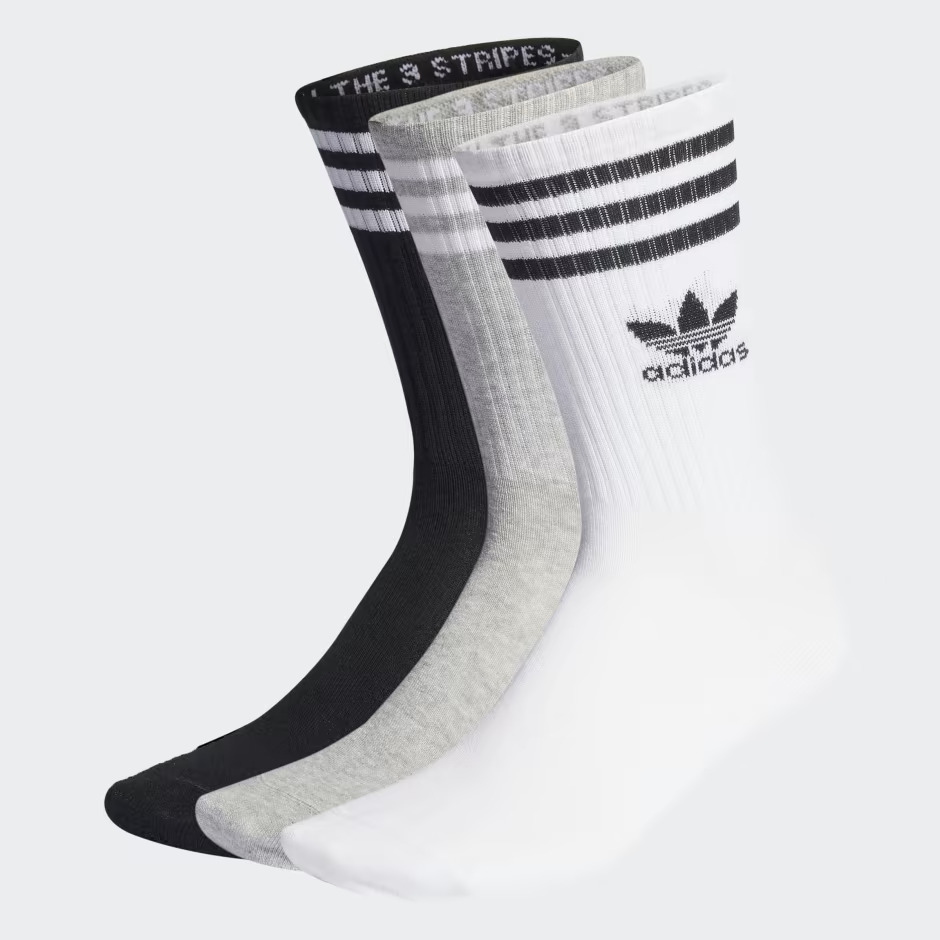 ADIDAS CHAUSSETTES MI-MONTANTES ÜÇLÜ CORAB DƏSTİ
