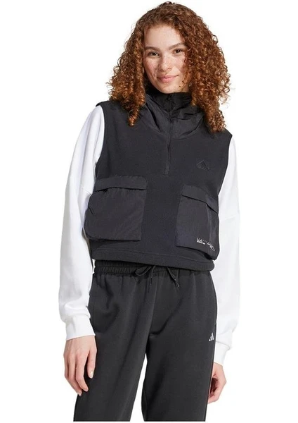 ADIDAS City Escape Polar Fleece QADIN JİLETİ