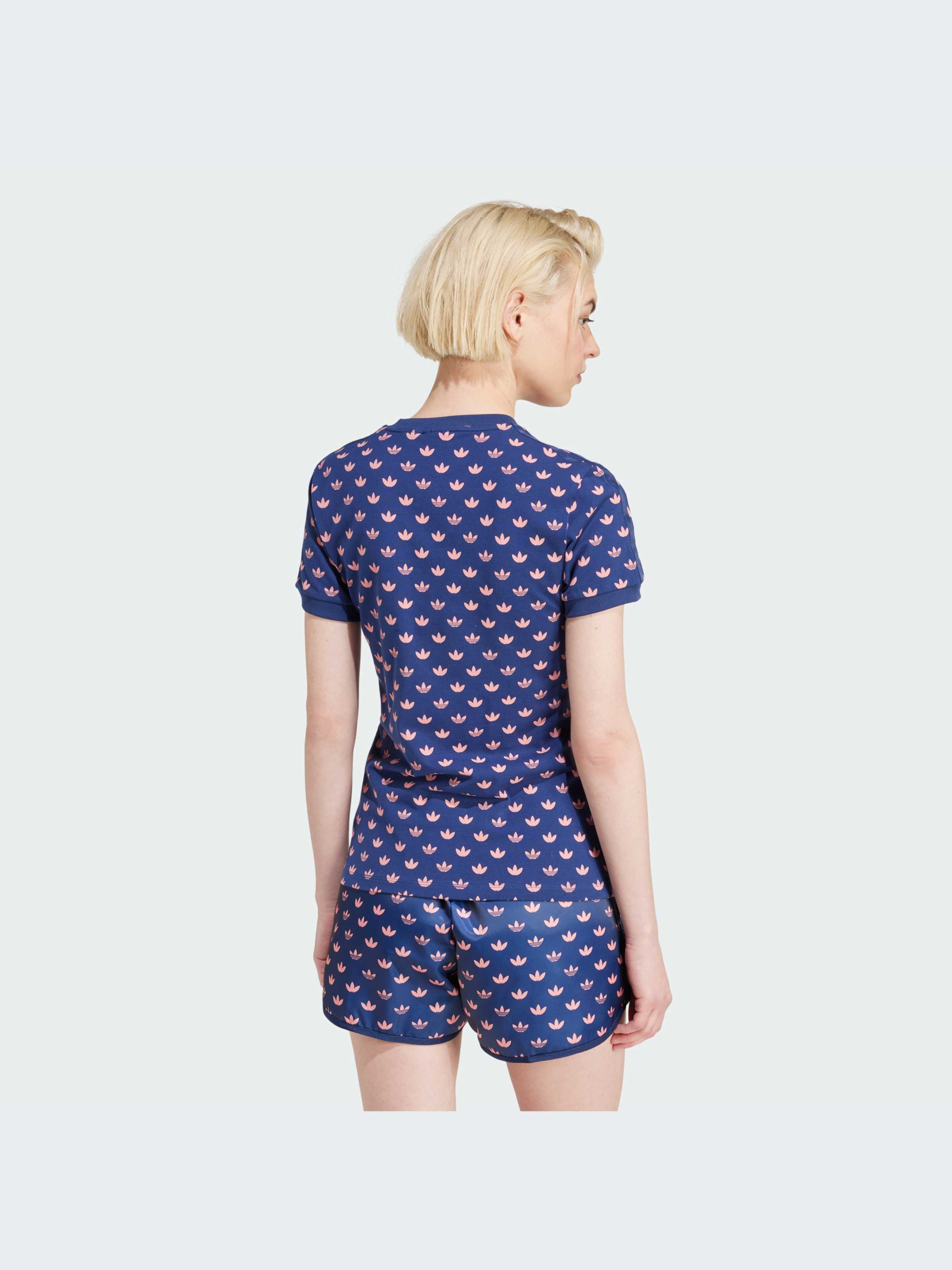 Adidas Monogram 3-Stripes Tee Qadınlar üçün köynək