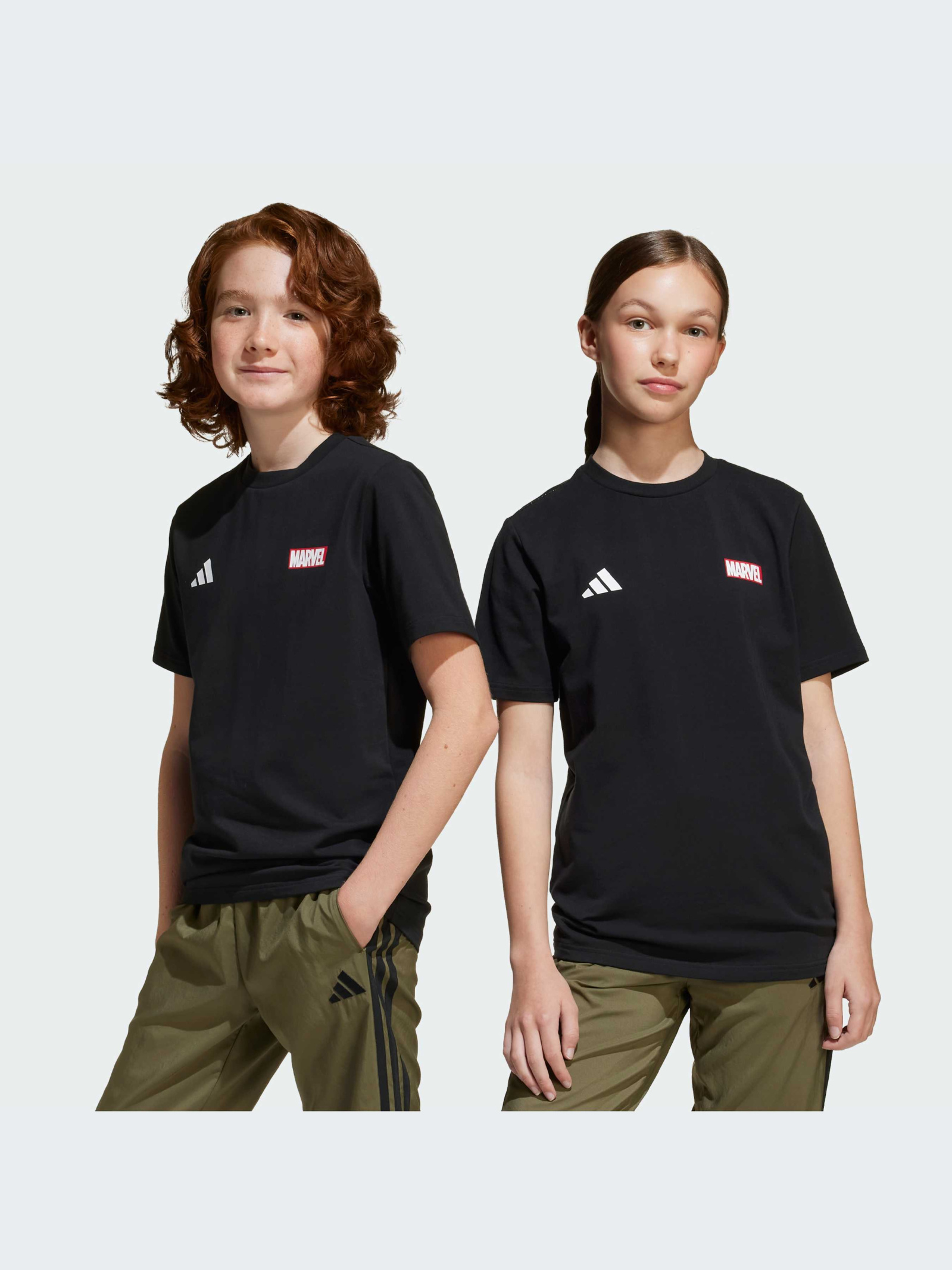Adidas x Marvel Superheroes Graphic Tee Uşaqlar üçün köynək