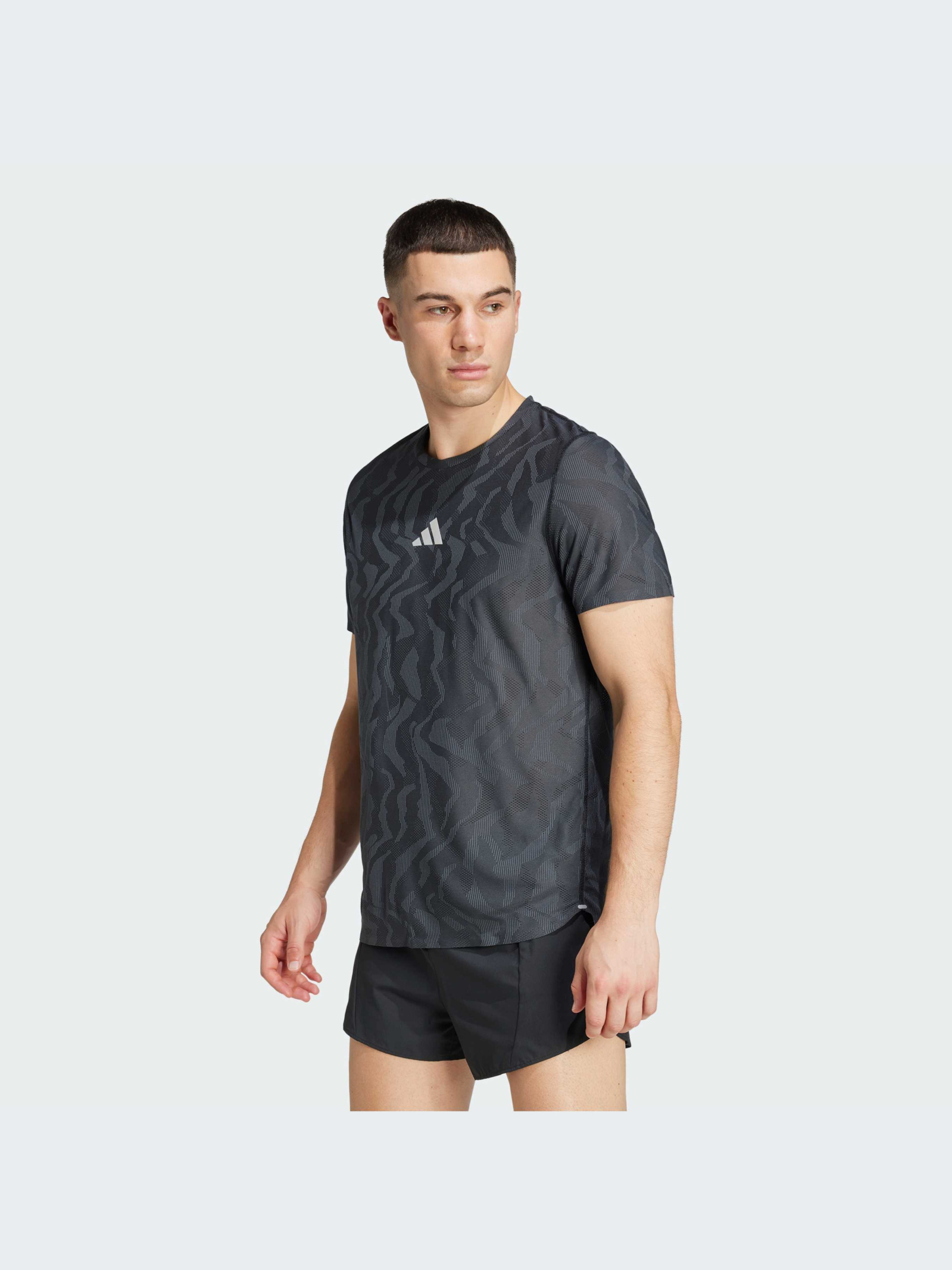 Adidas Ultimate Running Engineered CLIMACOOL+ Tee Kişilər üçün köynək