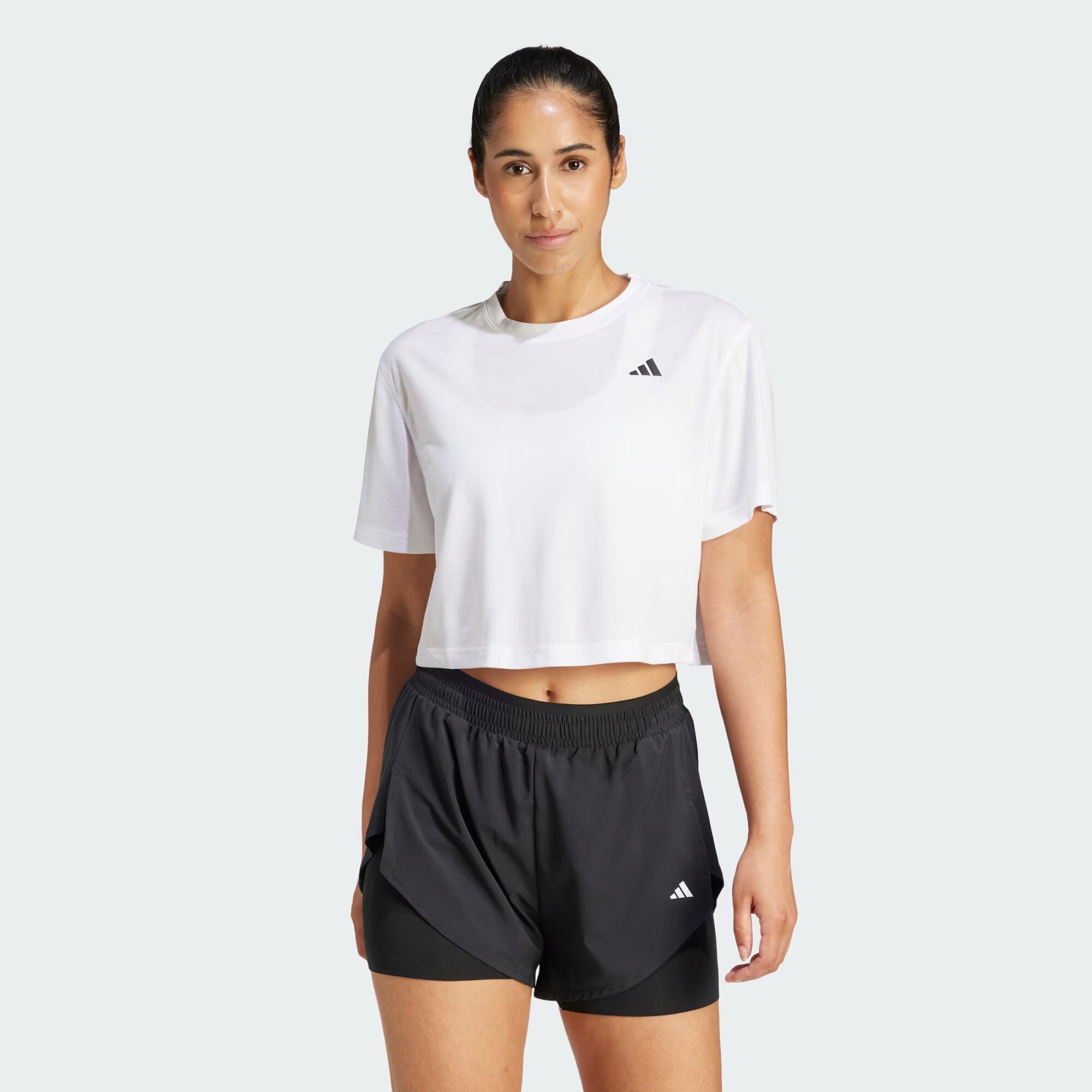 Adidas Train Essentials Boxy Workout Tee Qadınlar üçün köynək
