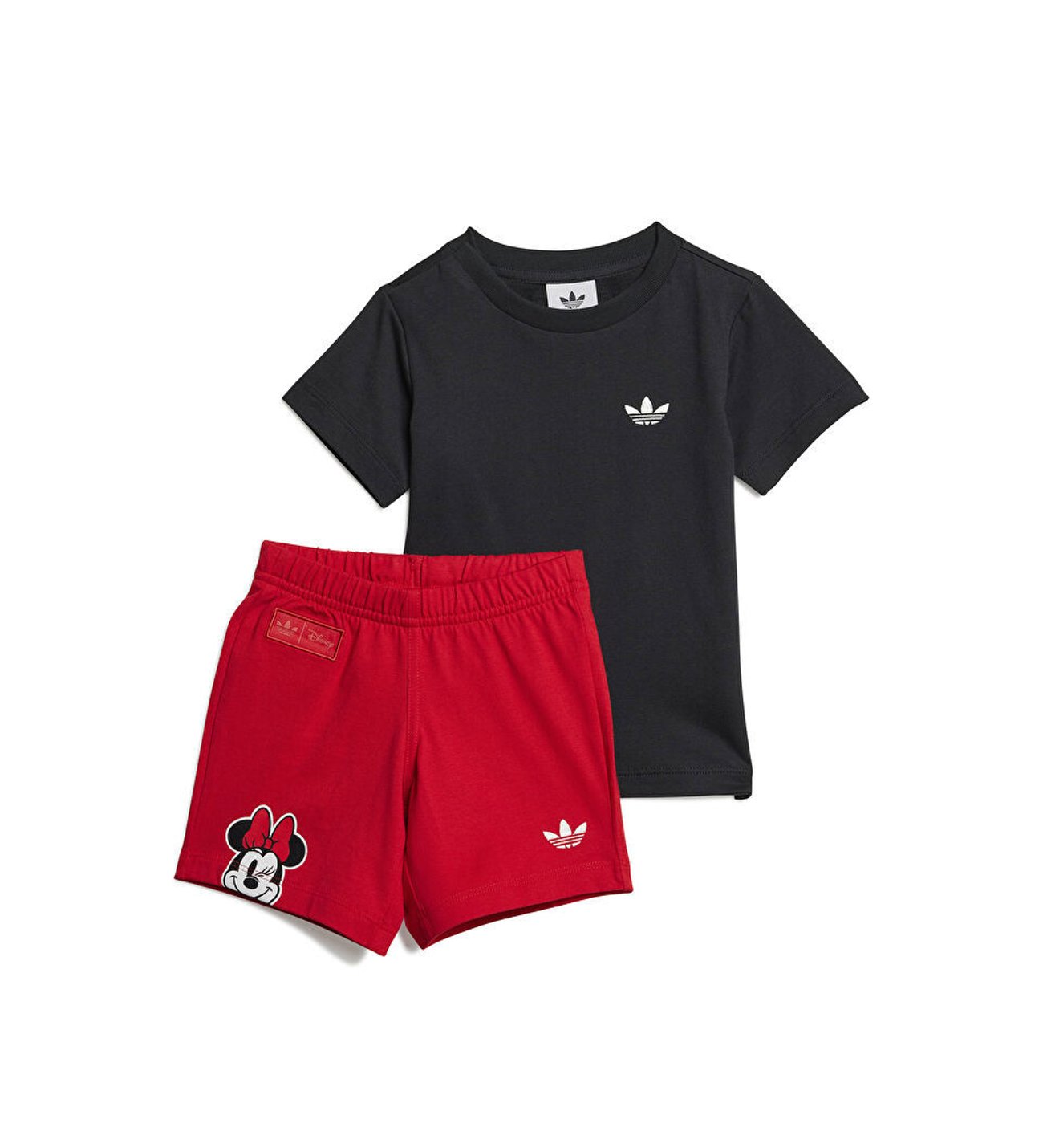 Adidas x Disney Minnie Mouse Shorts and Tee Uşaqlar üçün dəst