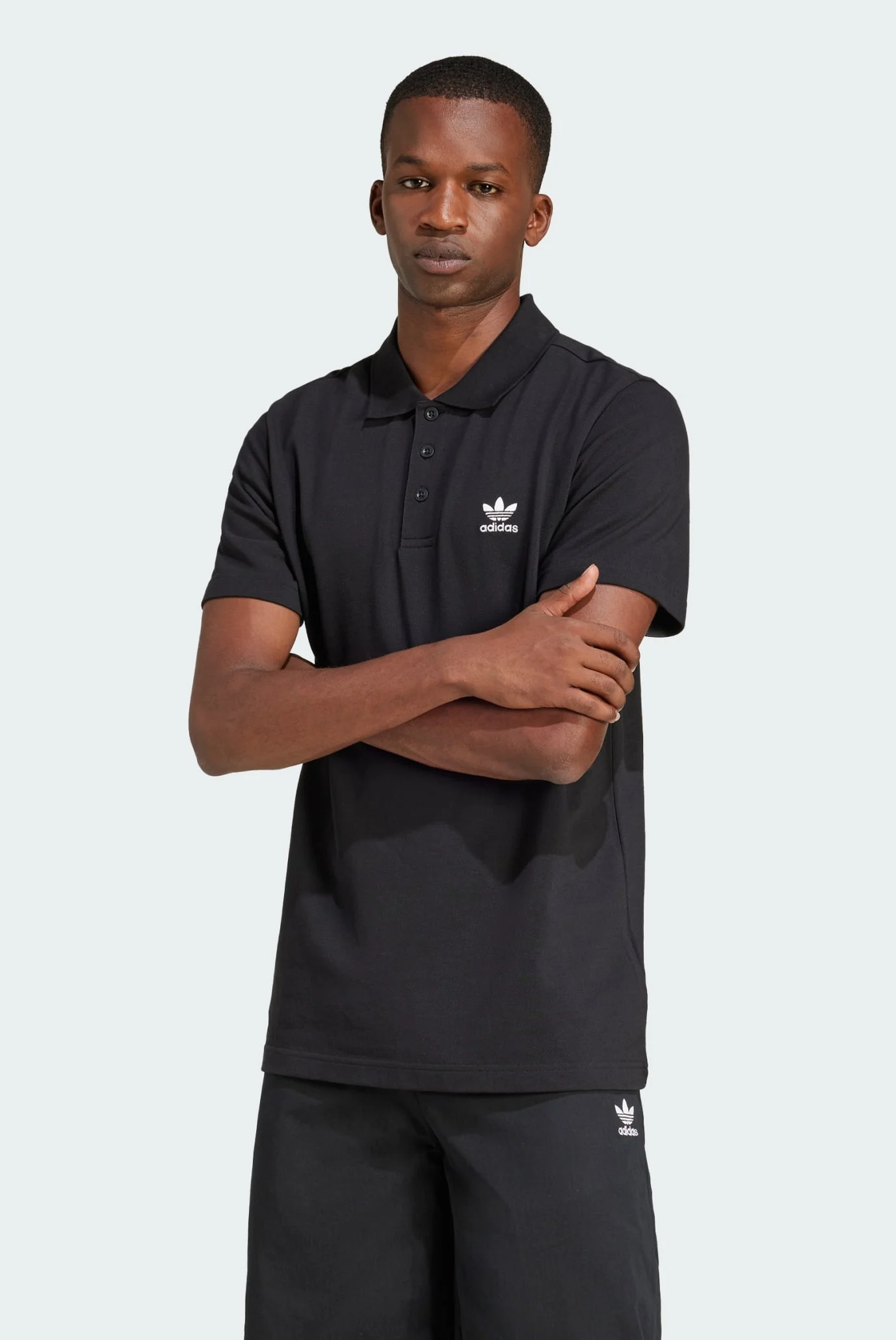 Adidas Trefoilo Essentials Kişilər üçün Polo köynək