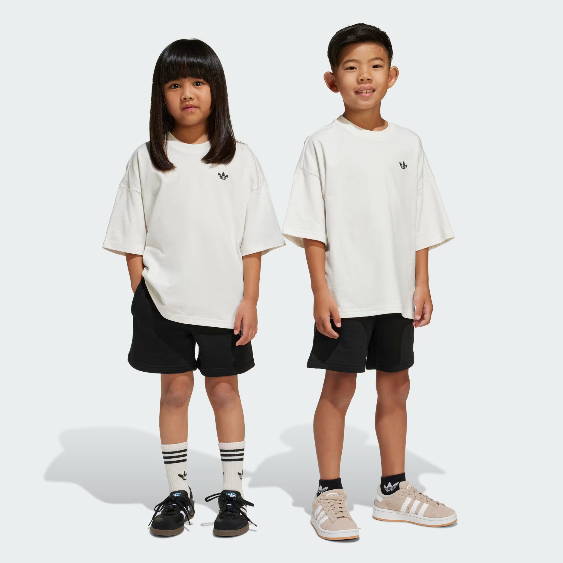 Adidas x Disney Minnie Mouse Shorts and Tee Uşaqlar üçün dəst