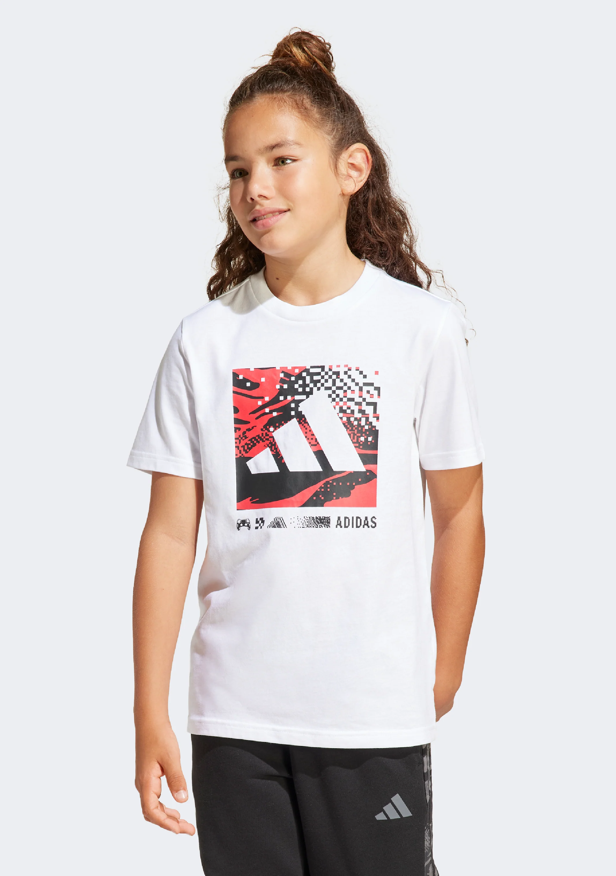 Adidas Camo Logo Tee Uşaqlar üçün köynək