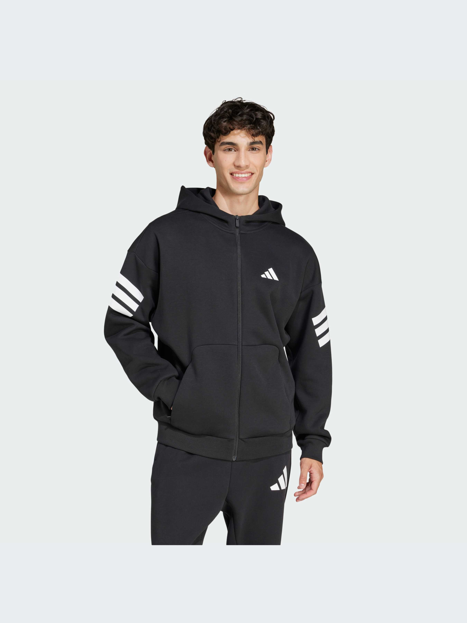 Adidas Future Icons 3-Stripes Hoodie Kişilər üçün hudi
