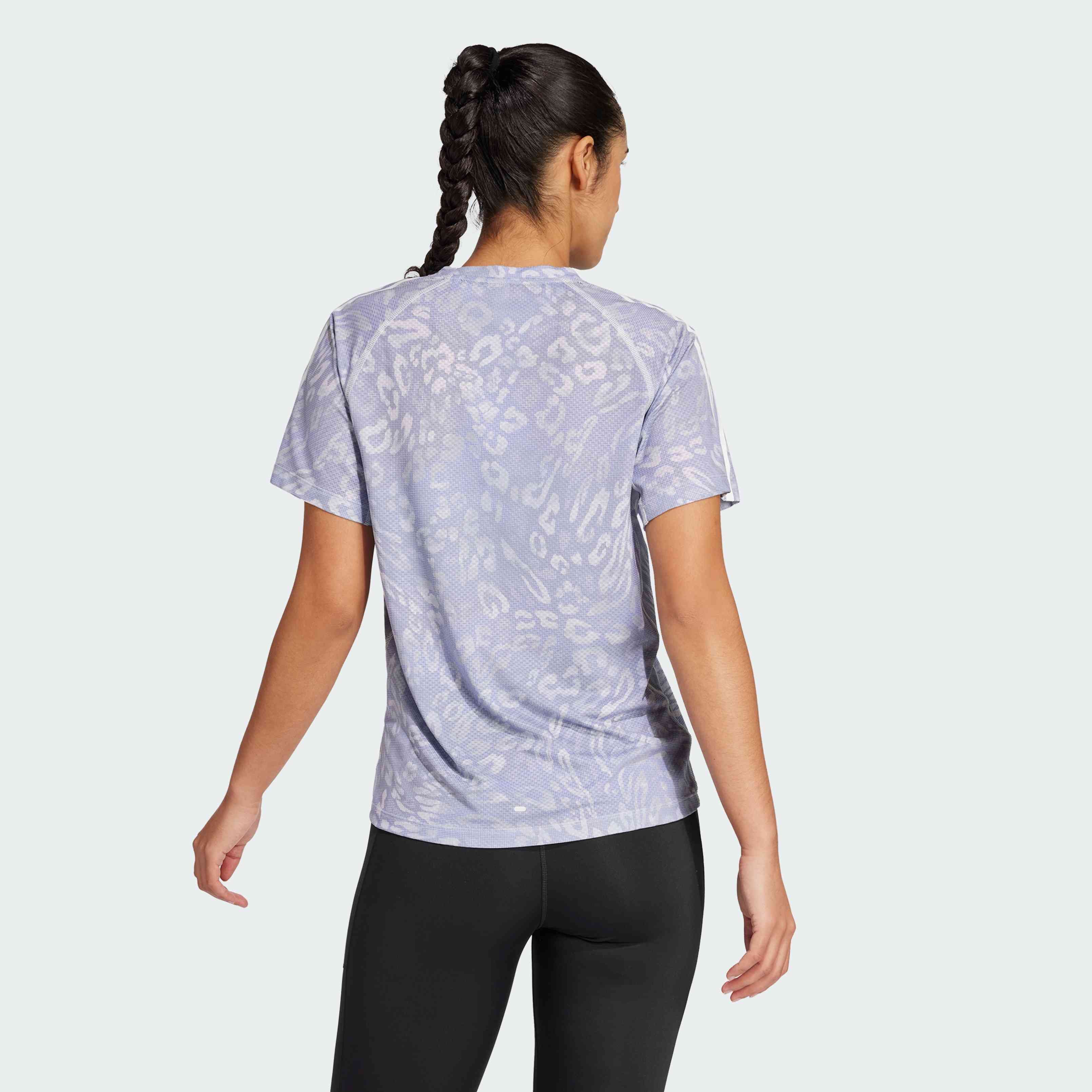 Adidas Own the Run CLIMACOOL 3-Stripes Qadınlar üçün köynək