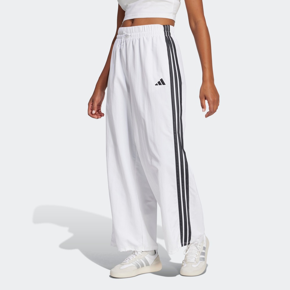 Adidas Essentials 3-Stripes Lifestyle Qadınlar üçün bol biçimli şalvar