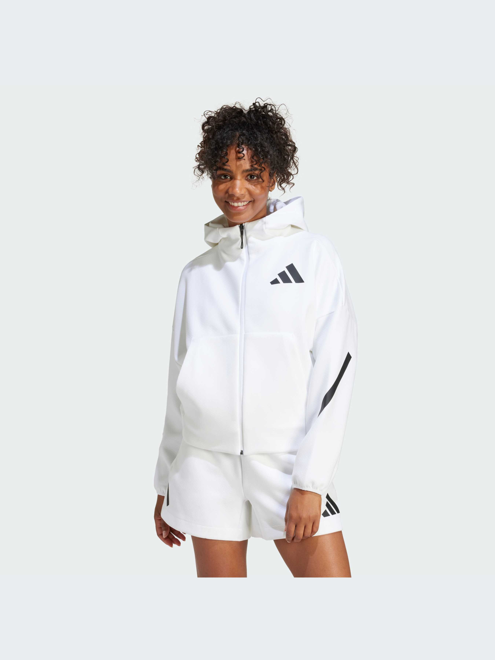 Adidas Z.N.E. Full-Zip hoodie Qadınlar üçün hudi
