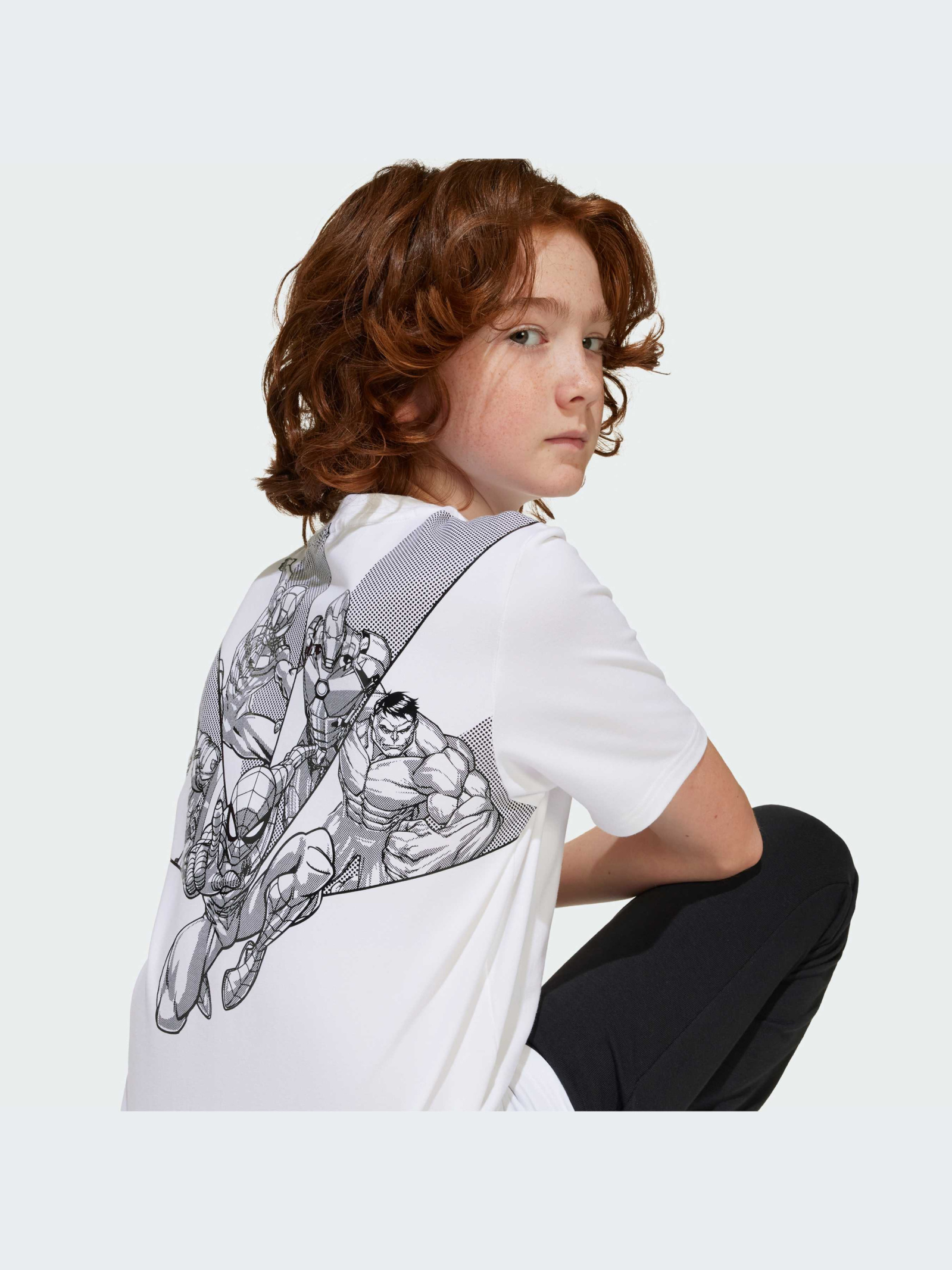 Adidas Star x Marvel Superheroes Uşaqlar üçün köynək