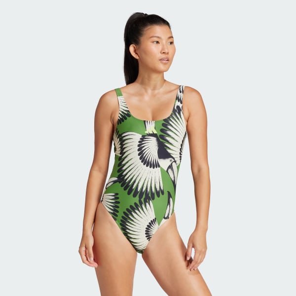 Adidas x FARM 3-Stripes Çimərlik Geyimi