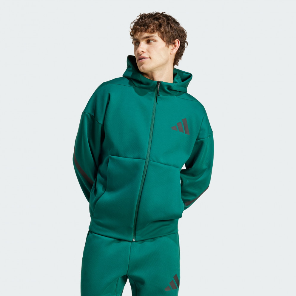 Adidas Z.N.E. Full-Zip Hooded Track Jacket Kişilər üçün hudi