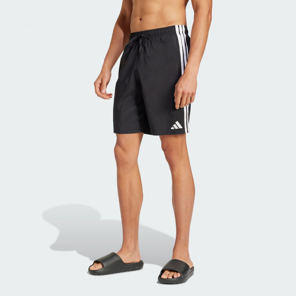 Adidas 3-Stripes Swim Shorts 8-Inch Kişilər üçün çimərlik şortları