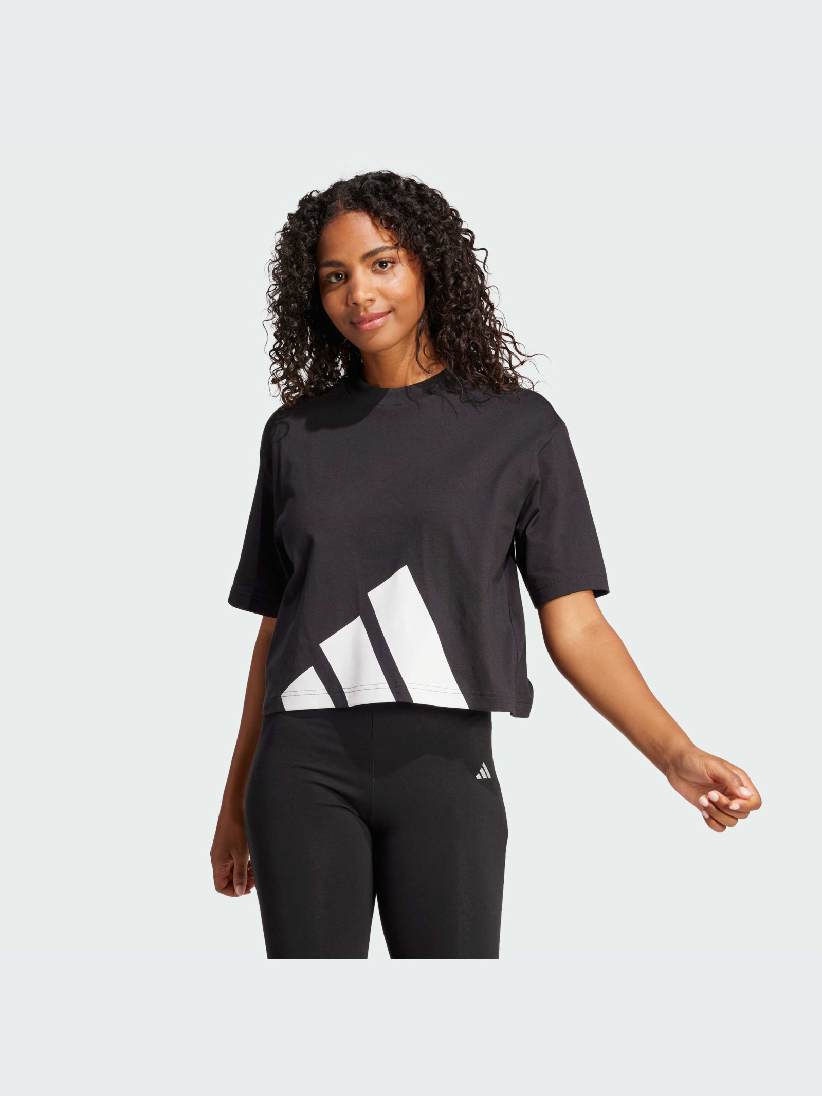 Adidas Essentials Big Logo Boyfriend Tee Women