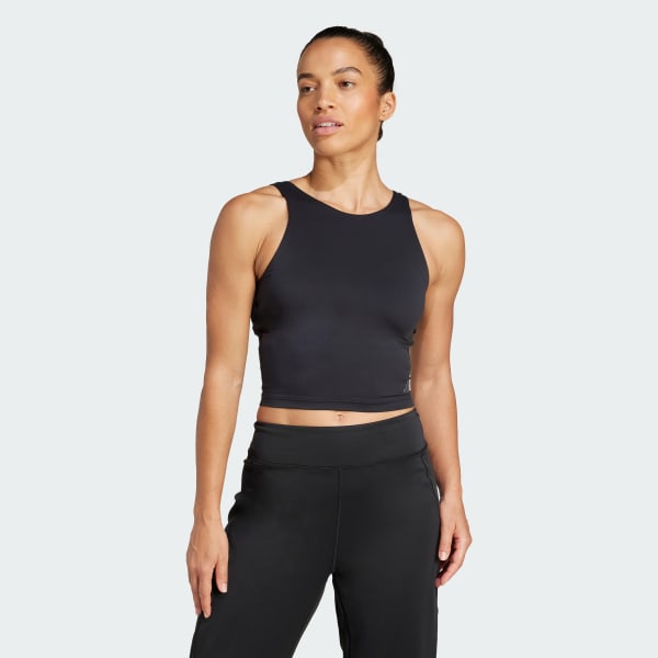 ADIDAS Yoga Daxili Bra ilə Mayka