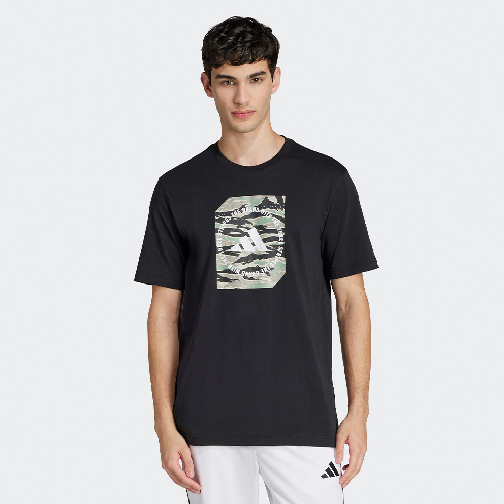 Adidas Camo Shape Graphic Tee Kişilər üçün köynək