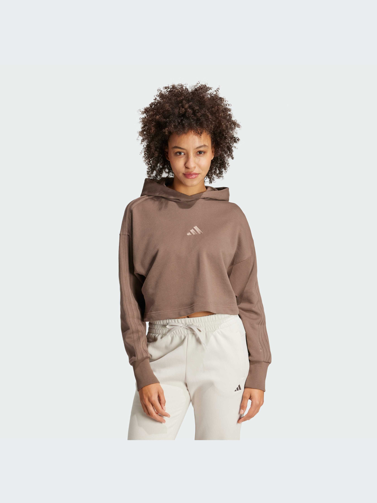 ADIDAS ALL SZN FRENCH TERRY 3-STRIPES QADIN HUDİSİ