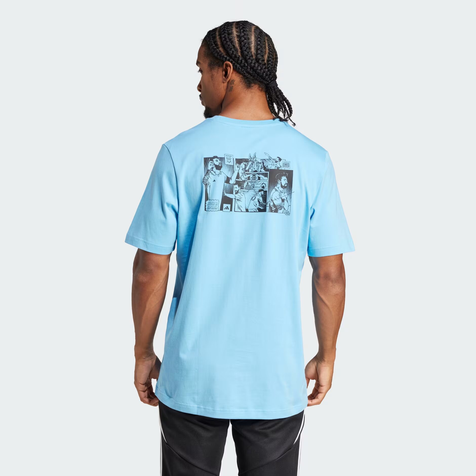 Adidas Messi Icon Graphic Kişilər üçün köynək