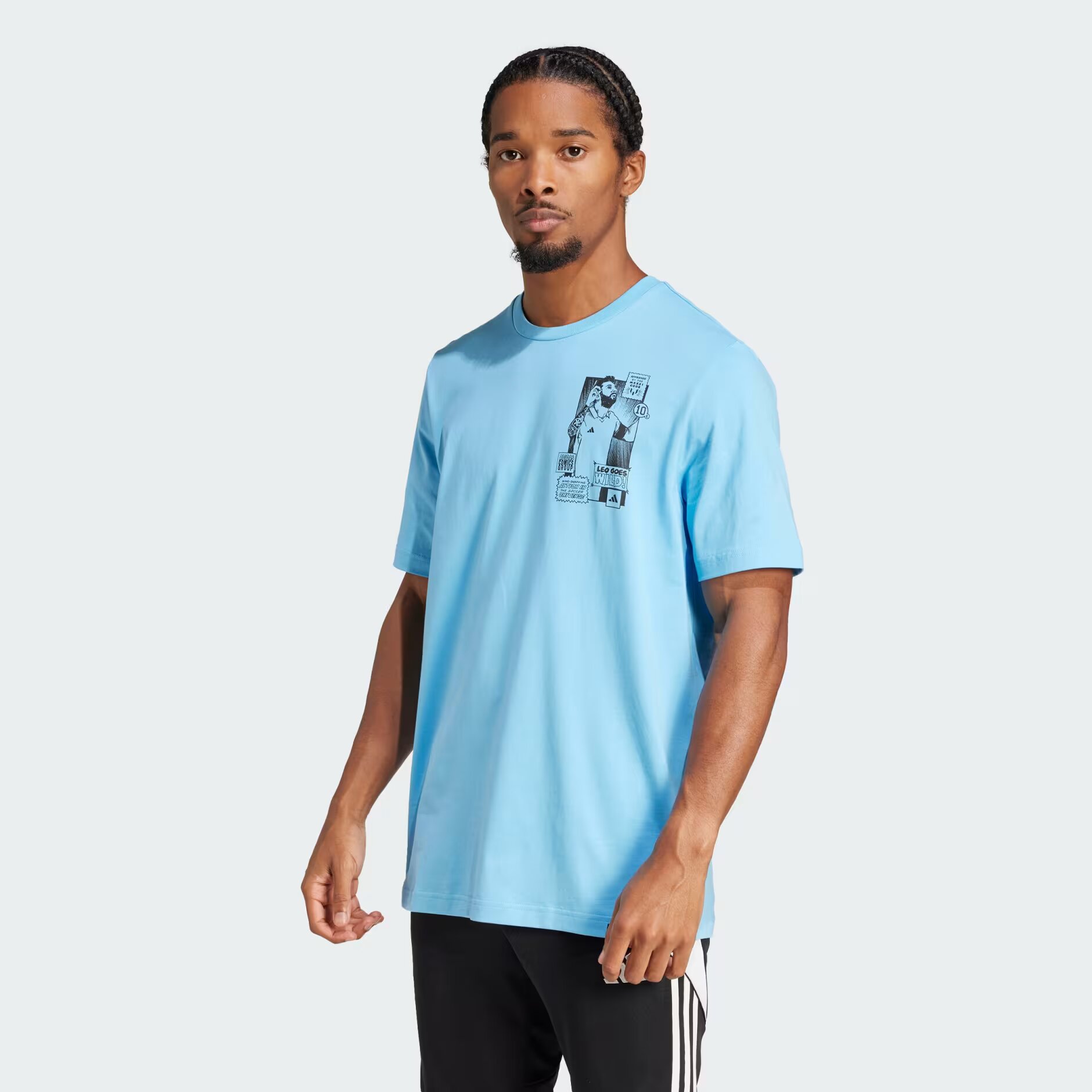 Adidas Messi Icon Graphic Kişilər üçün köynək