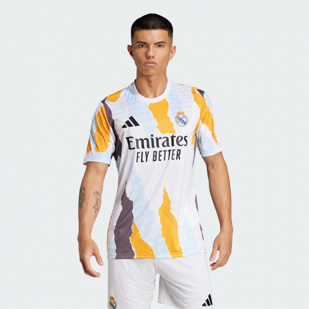 Adidas Real Madrid 24/25 Pre-Match Jersey Kişilər üçün köynək