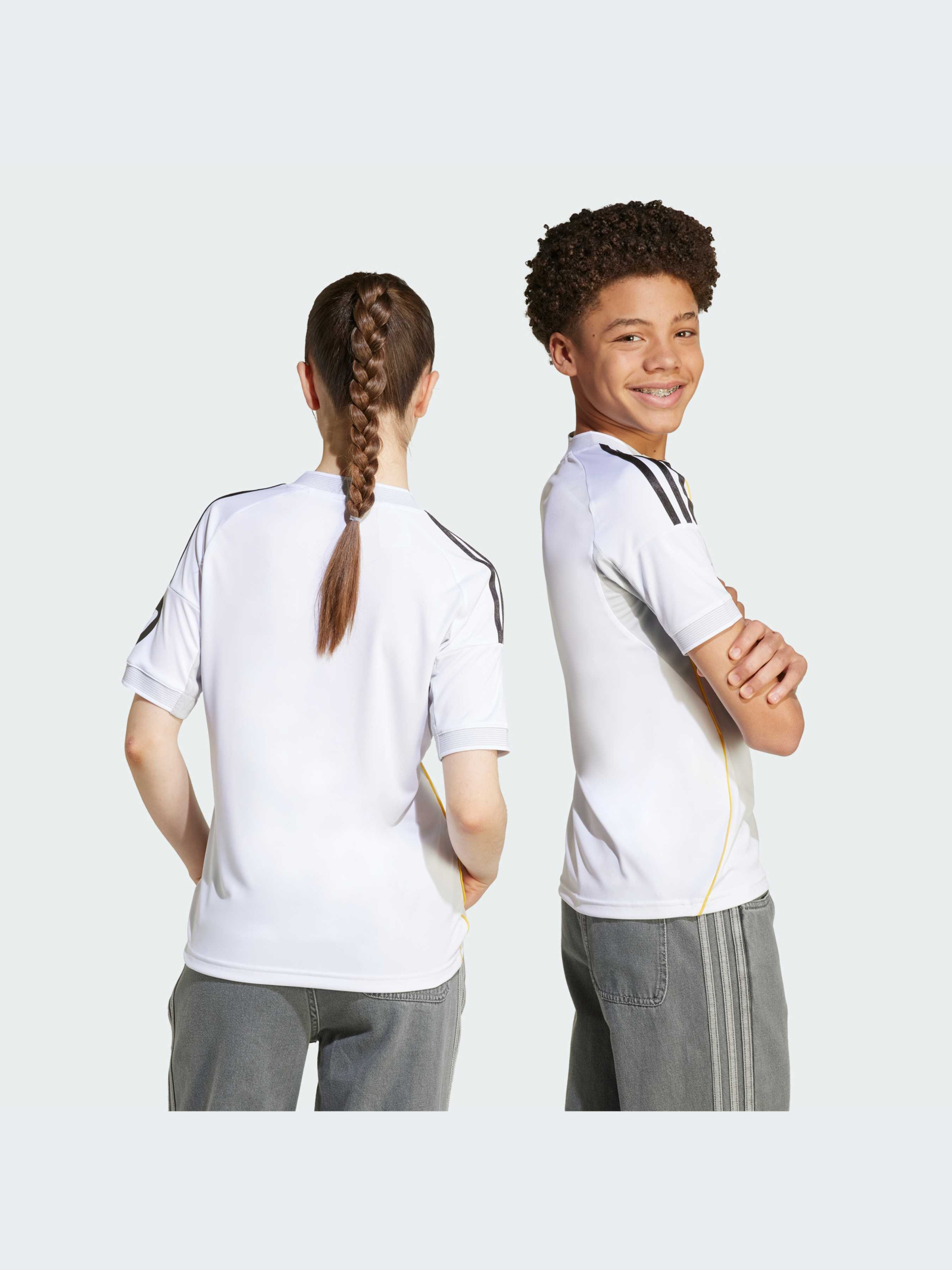 Adidas Real Madrid 25/26 Home Jersey Uşaqlar üçün köynək