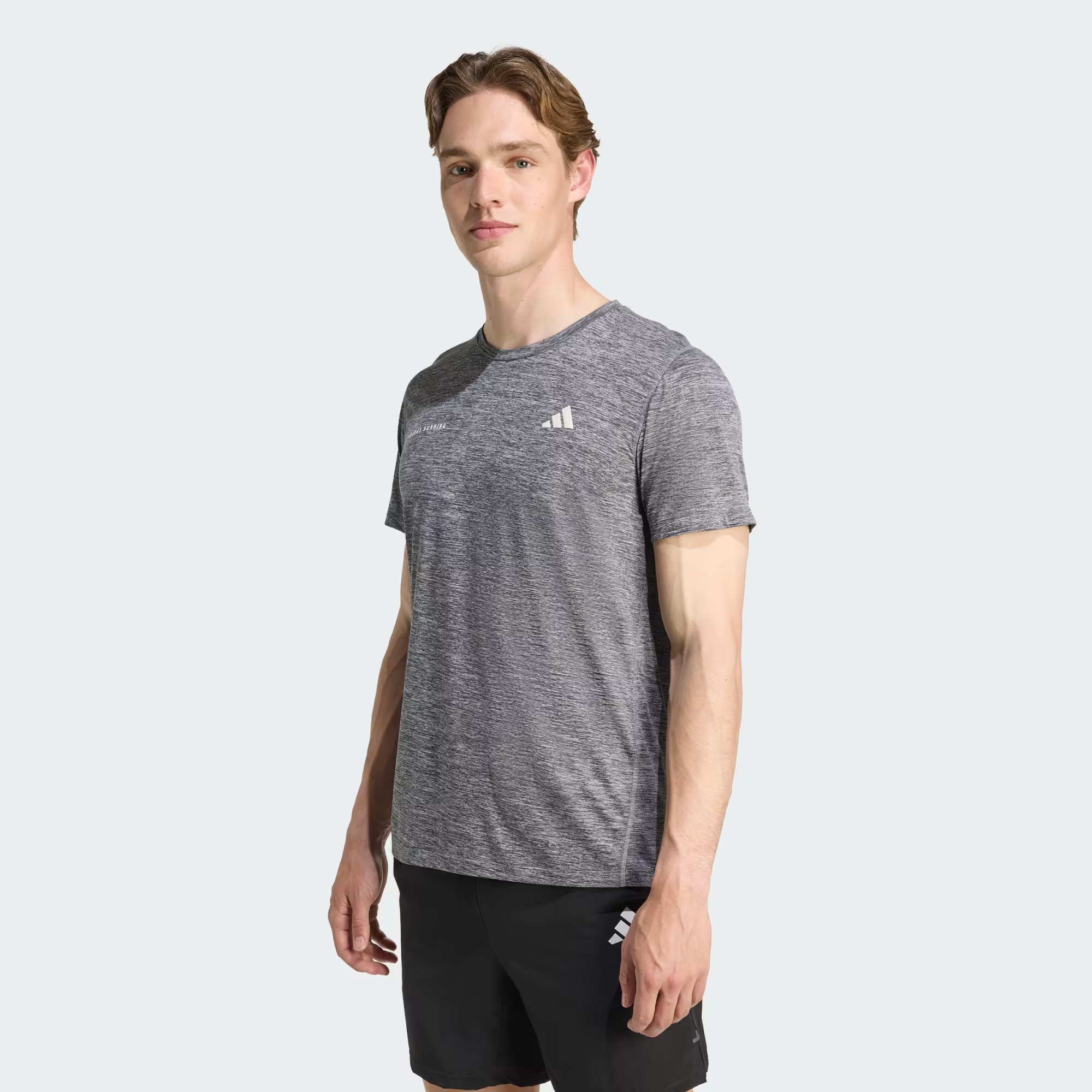 Adidas Own The Run Melange Tee Kişilər üçün köynək