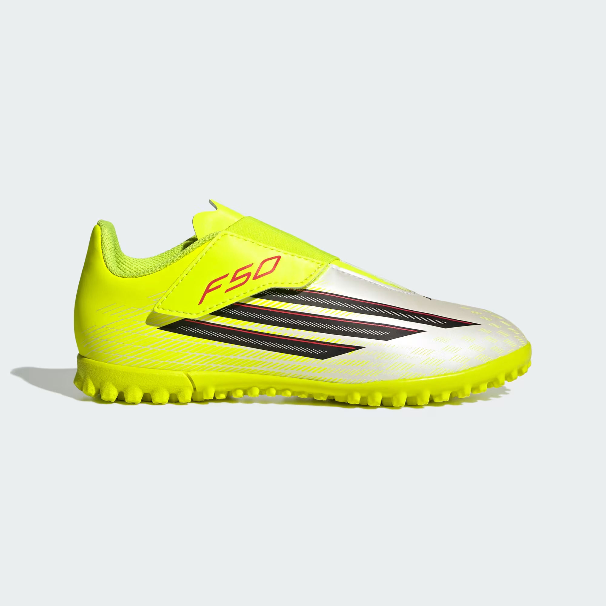 Adidas F50 CLUB Velcro Turf Football Shoes Kids