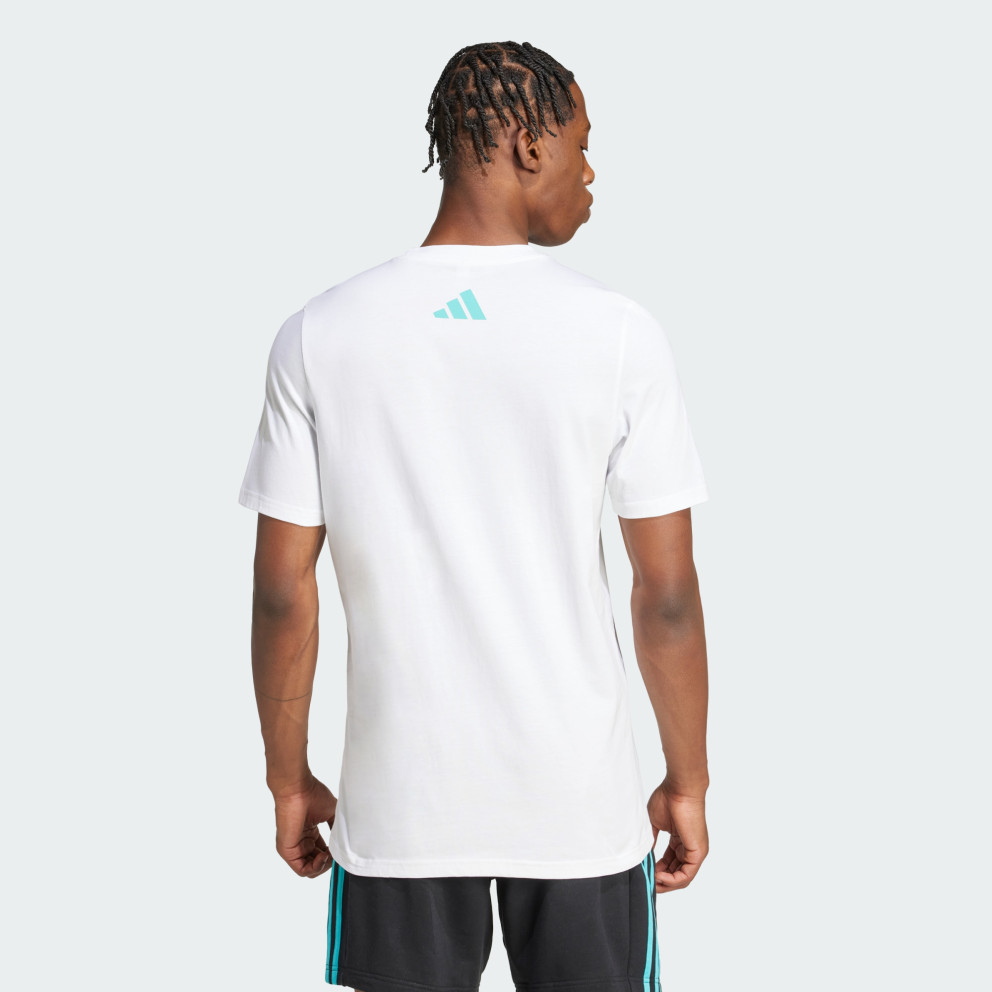 Adidas Mercedes - AMG Petronas Formula One Team DNA Graphic Tee Kişilər üçün köynək