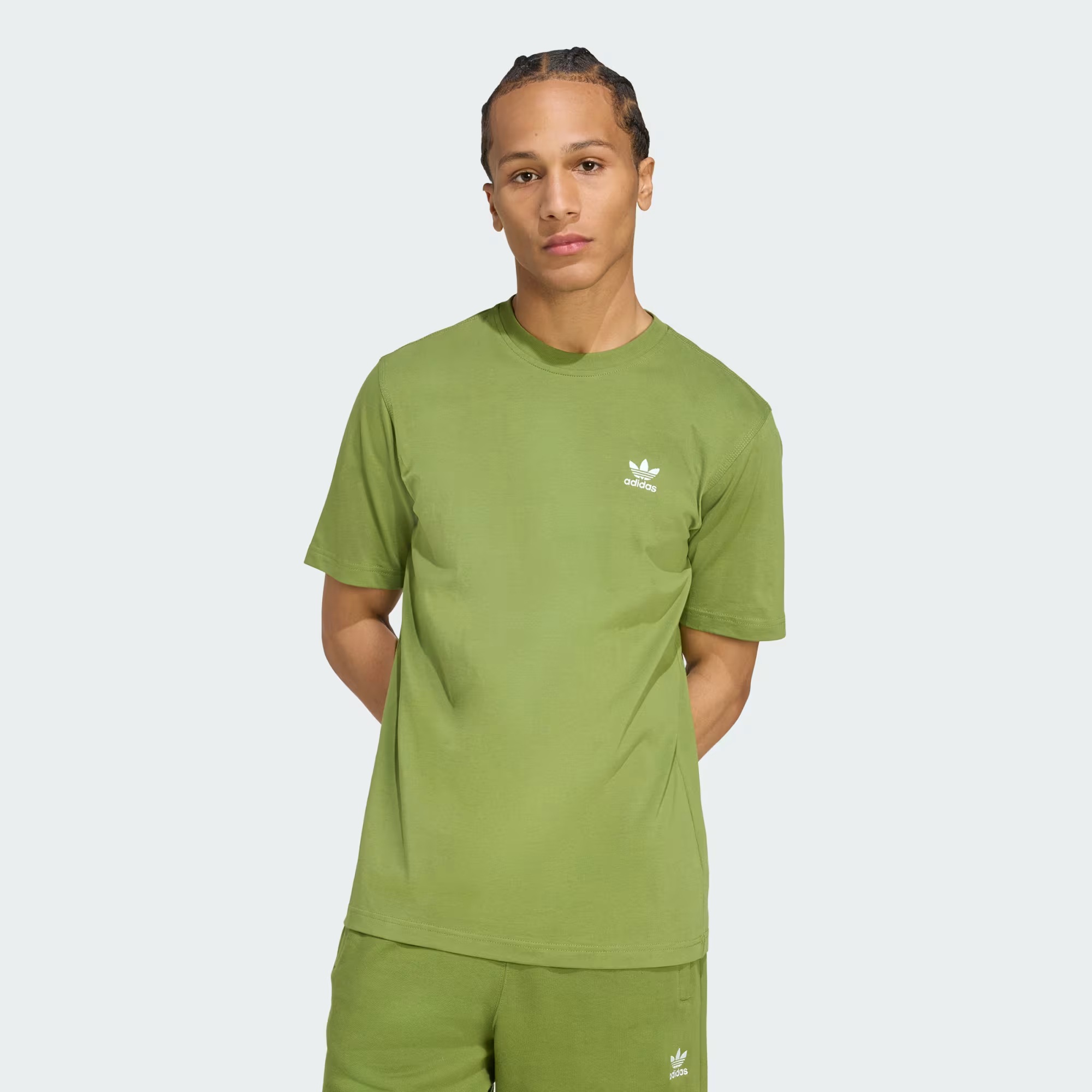 Adidas Trefoil Essentials Tee Kişilər üçün köynək