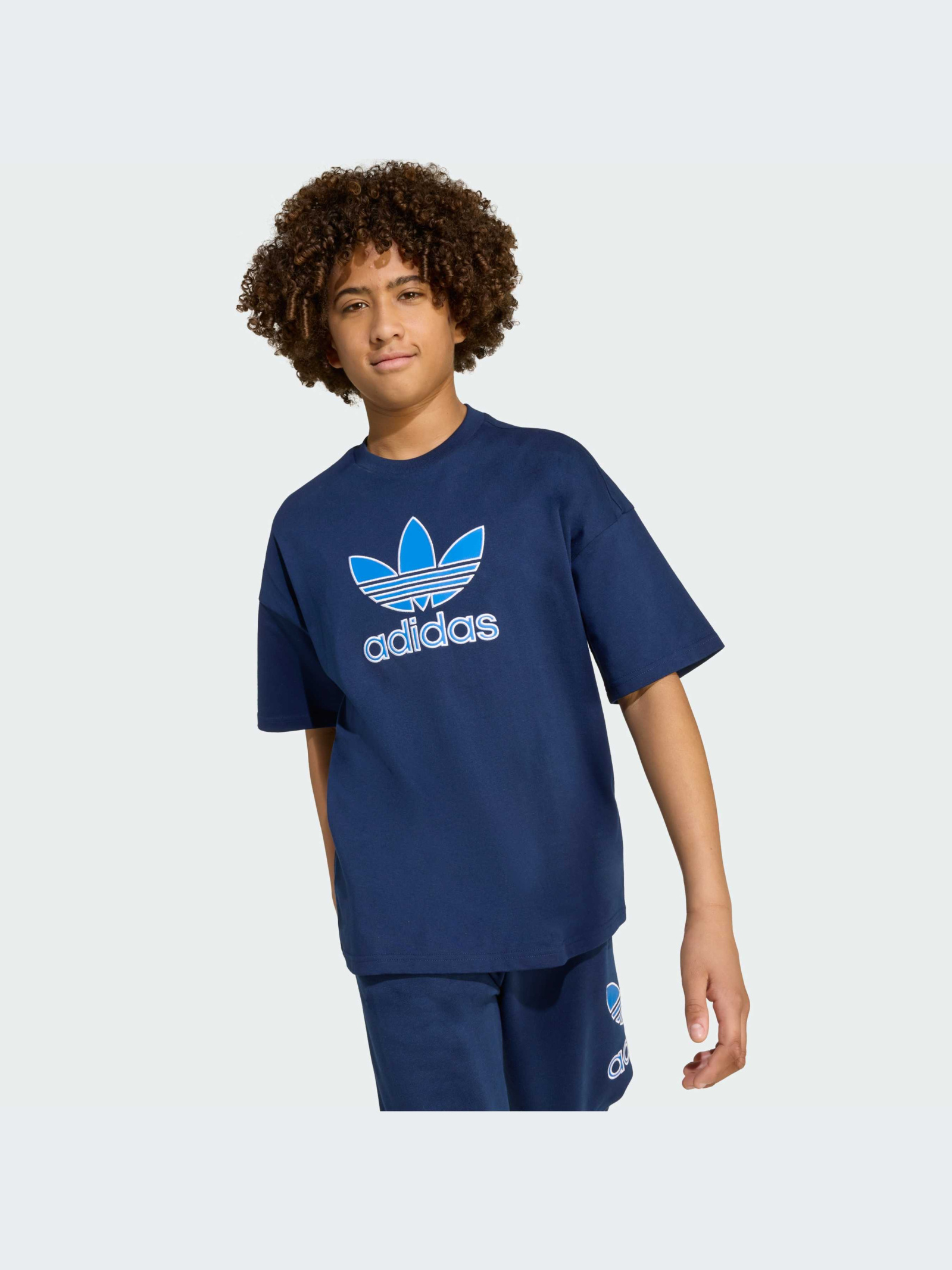 Adidas Oversize Trefoil Tee Uşaqlar üçün köynək