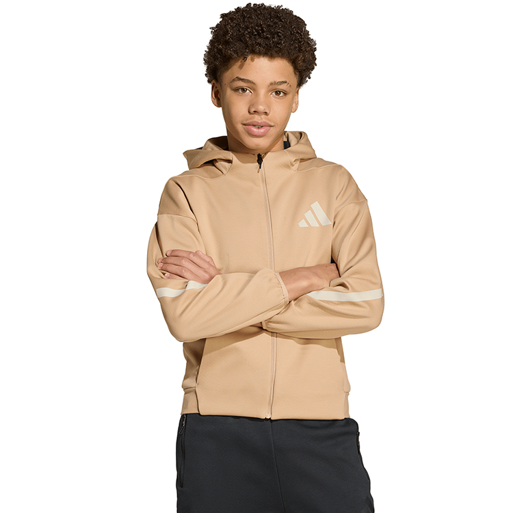 Adidas Z.N.E. Uşaqlar üçün başlıqlı idman gödəkçəsi