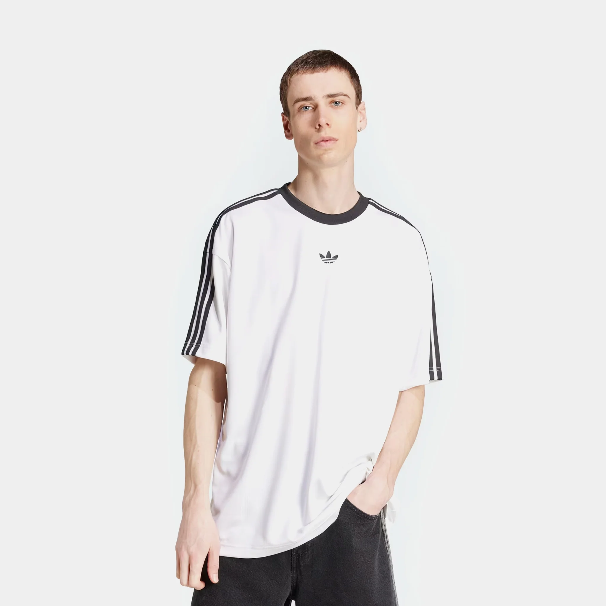 Adidas Adicolor Jacquard Jersey Kişilər üçün köynək