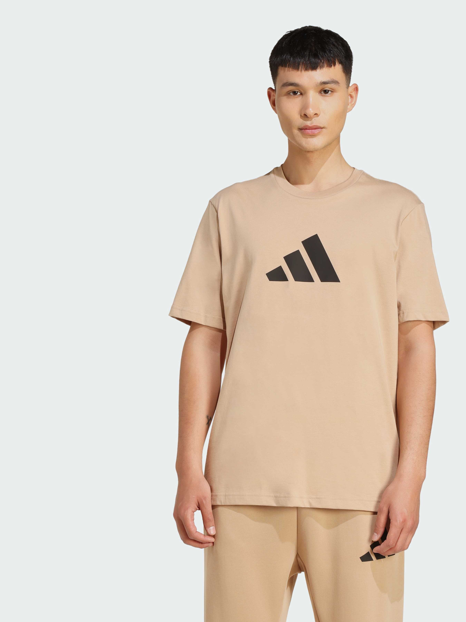 Adidas Future Icons 3 Bar Logo Tee Kişilər üçün köynək