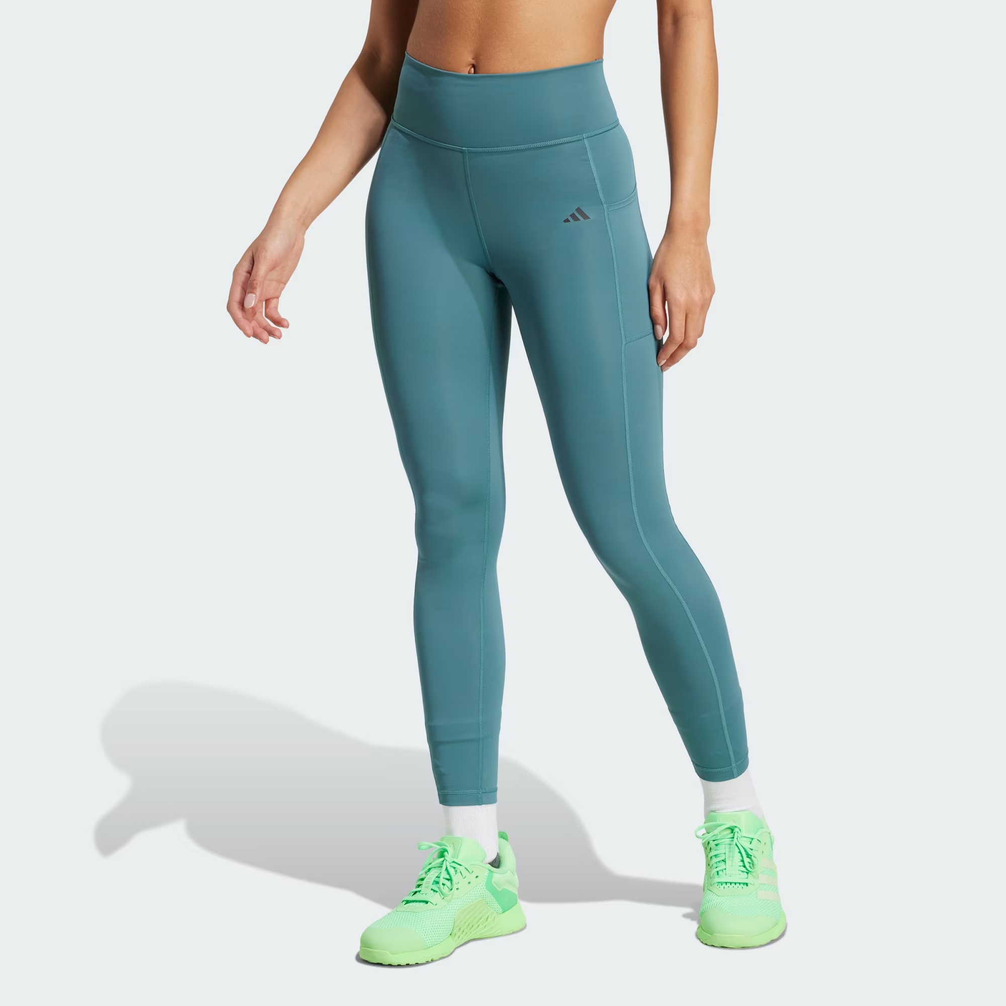 Adidas Optimé Stash 7/8 Leggings Qadınlar üçün leqqinsləri