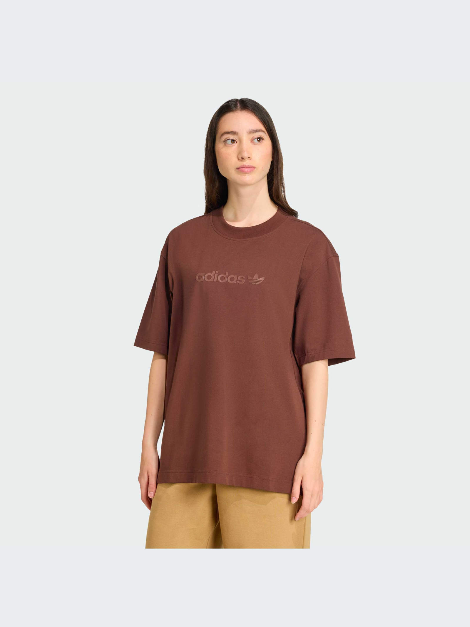 Adidas Essentials Linear Qadınlar üçün Bol biçimli köynək