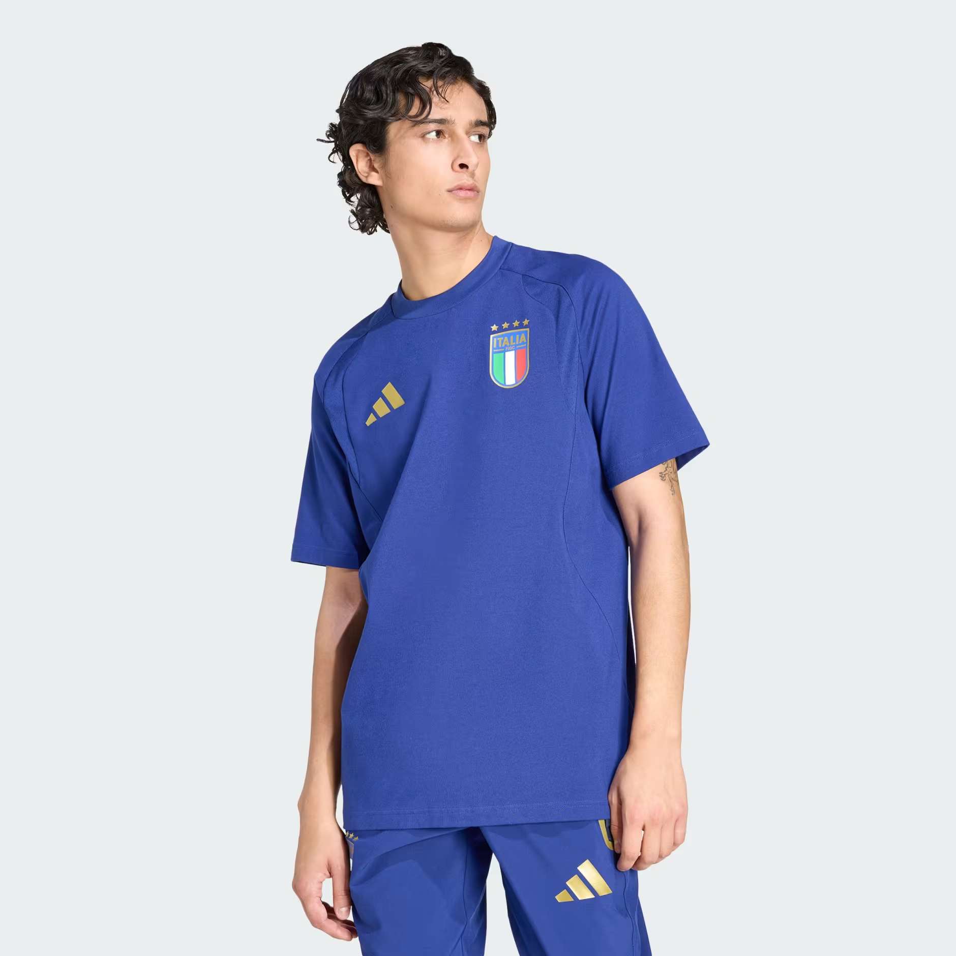 Adidas Italy Tiro Travel Tees Men