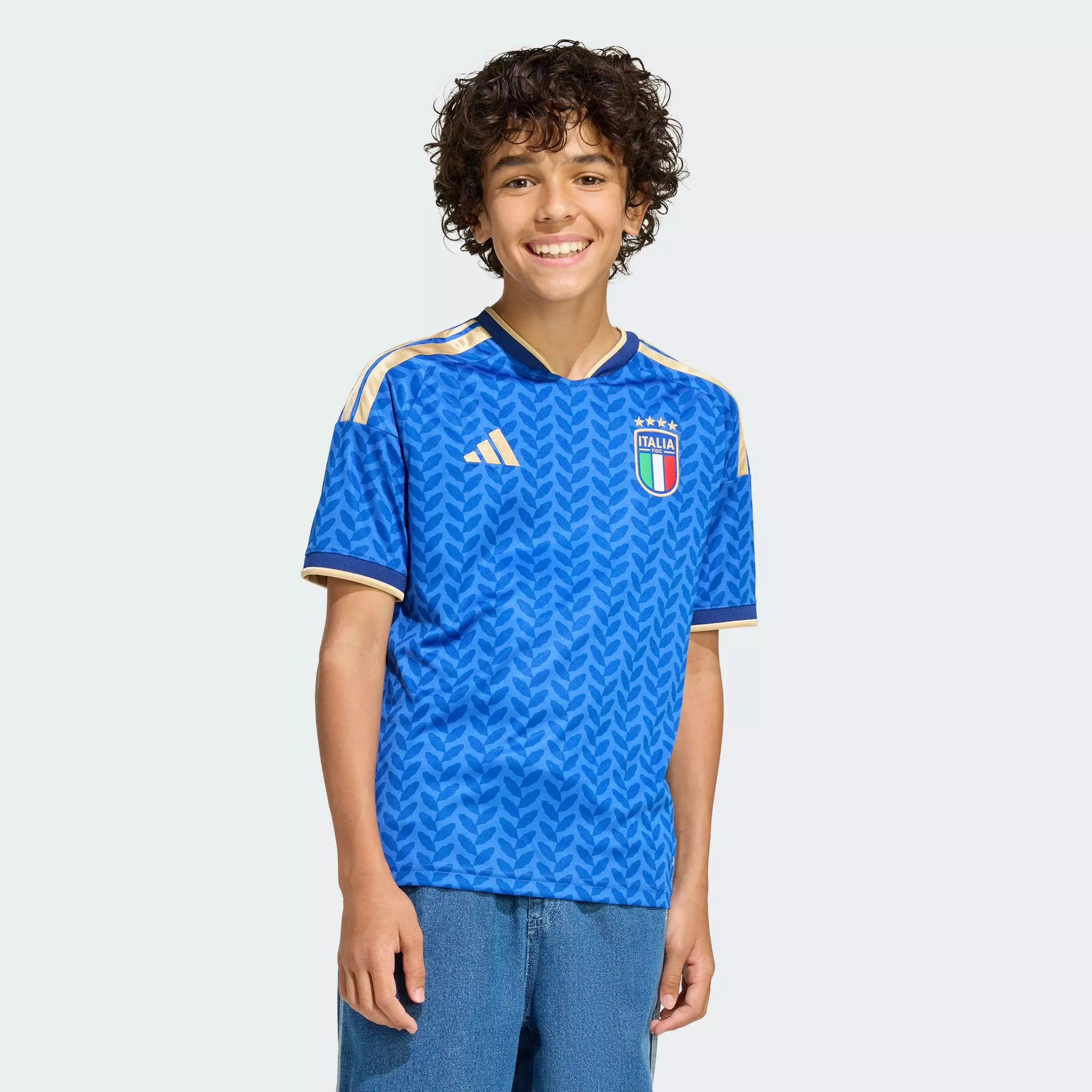 Adidas Italy 26 Home Jersey Kids