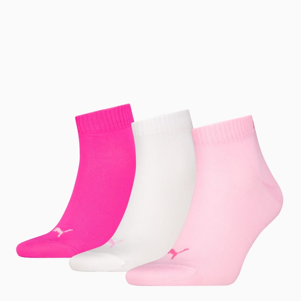 PUMA Quarter Socks 3 dəst Uniseks corablar