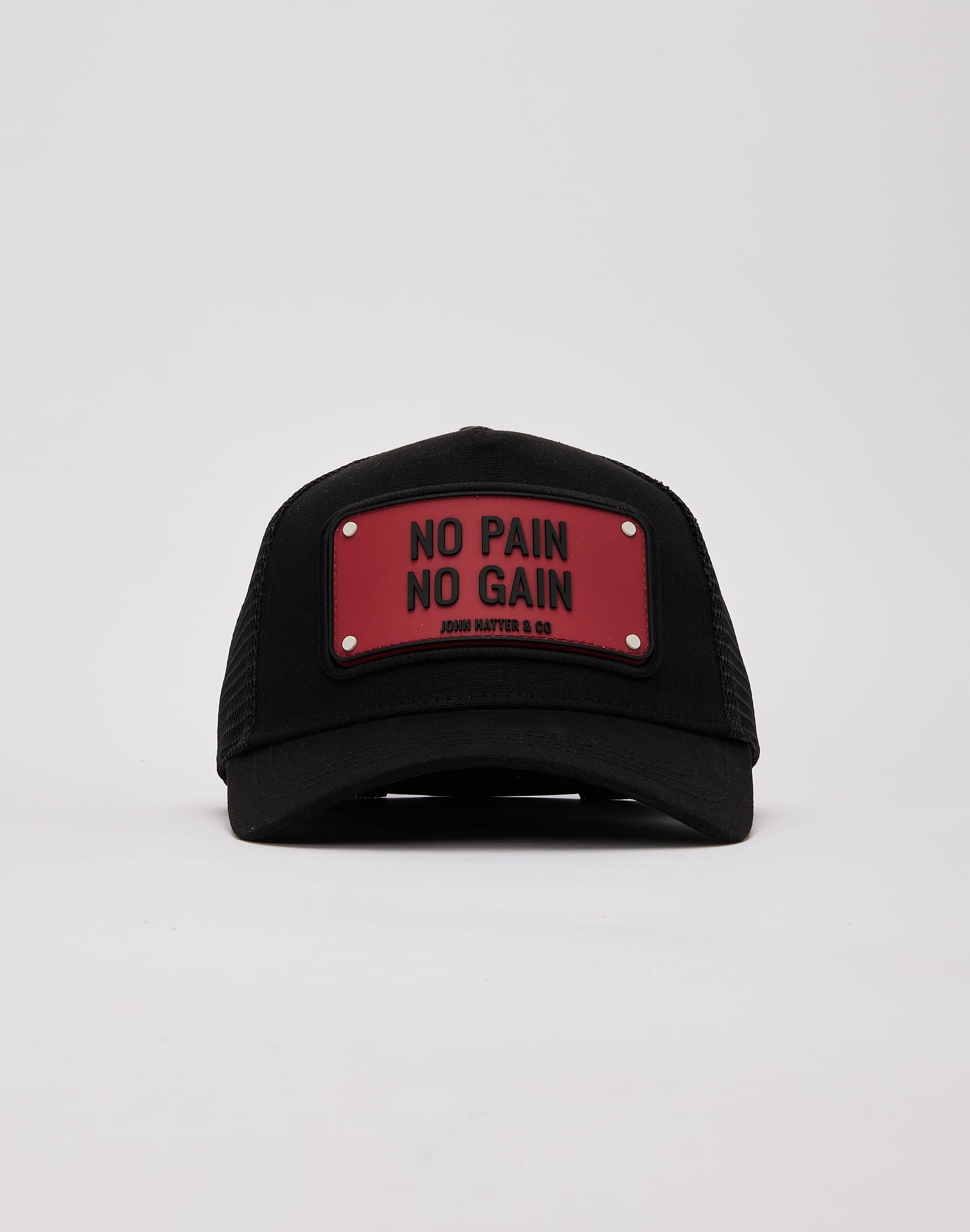 JOHN HATTER CO NO PAIN NO GAIN UNISEKS KEPKASI