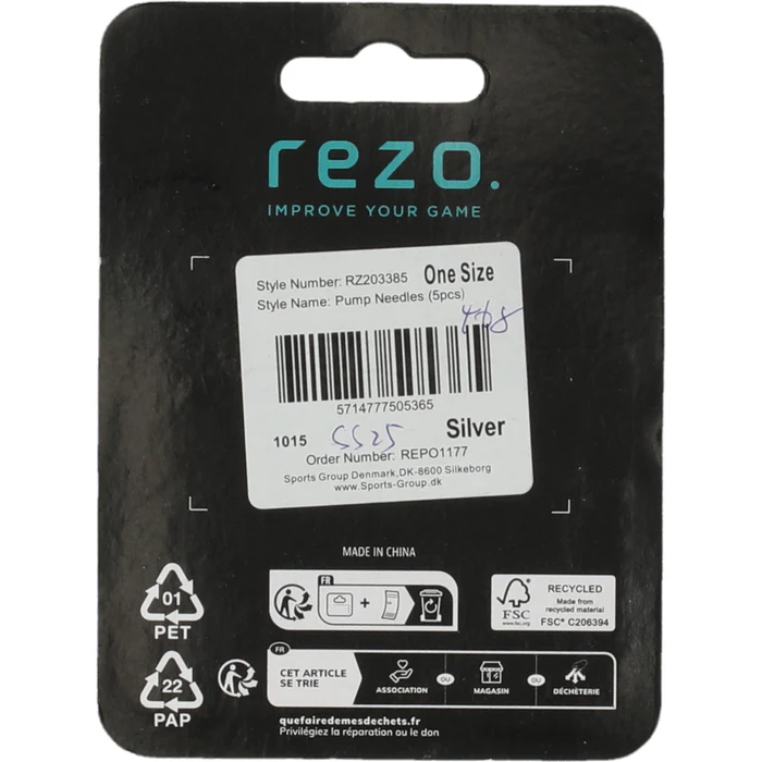 Pompa üçün iynələr (5 ədəd) – Gümüşü