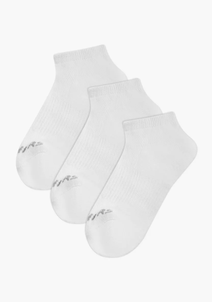 Skechers Printed Ankle Socks 3 cüt corab dəsti