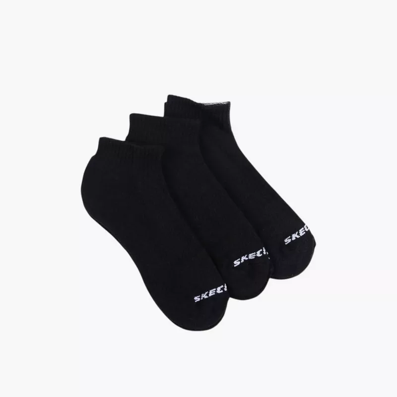 Skechers Non-Terry Invisible Sports Socks 3 cüt corab dəsti
