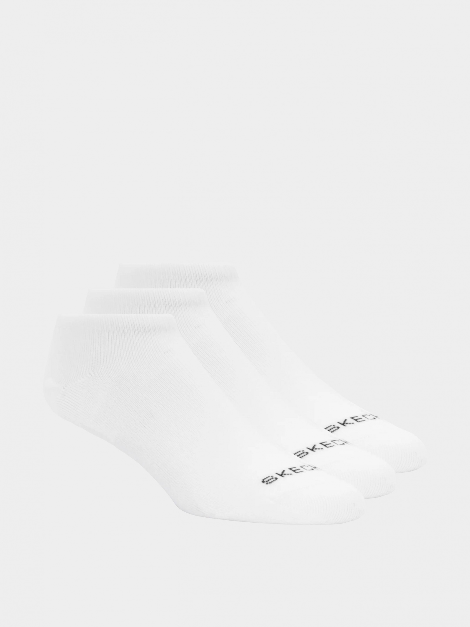 Skechers Non-Terry Invisible Sports Socks 3 cüt corab dəsti