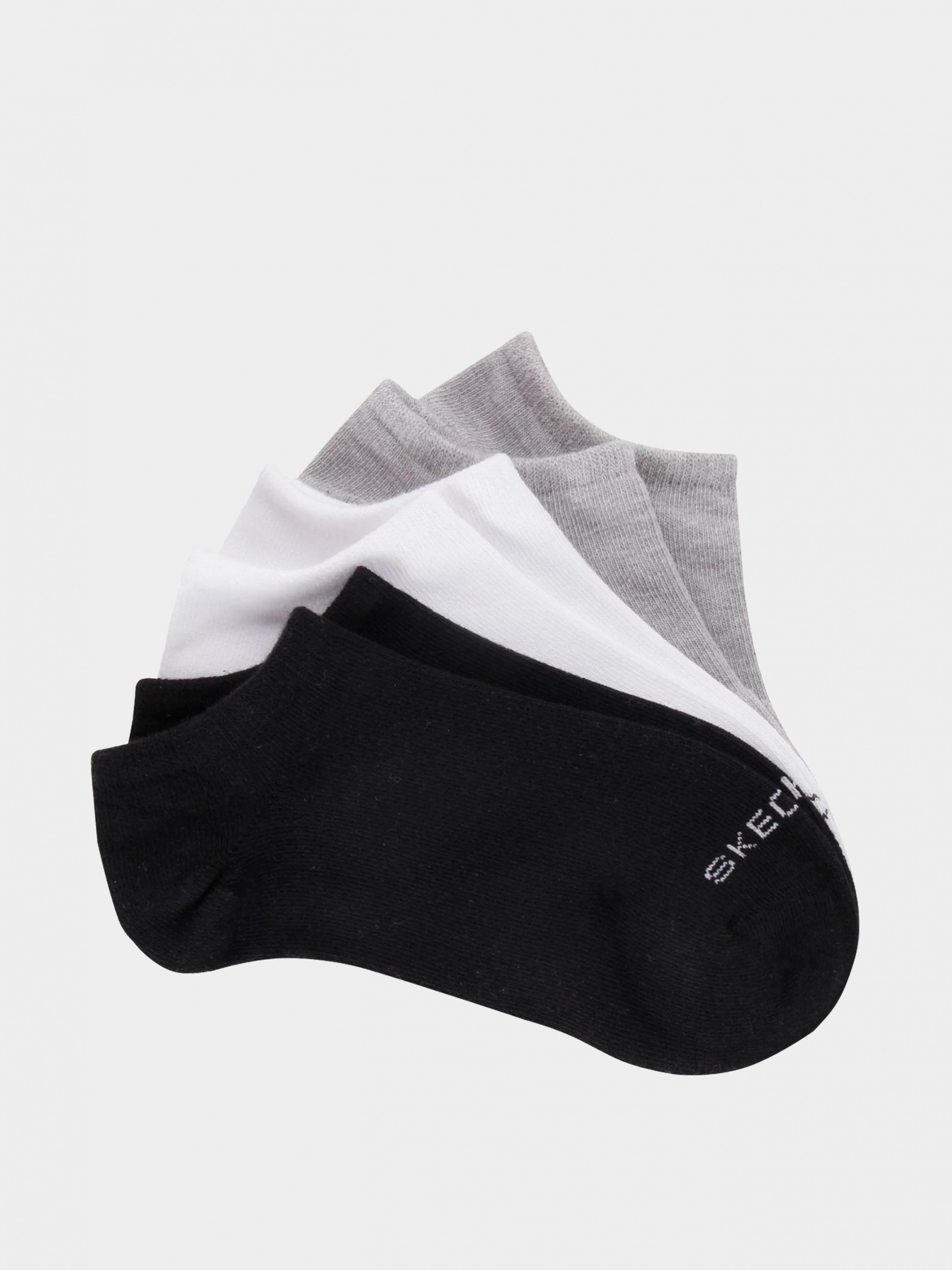 Skechers Non-Terry Invisible Sports Socks 3 cüt corab dəsti