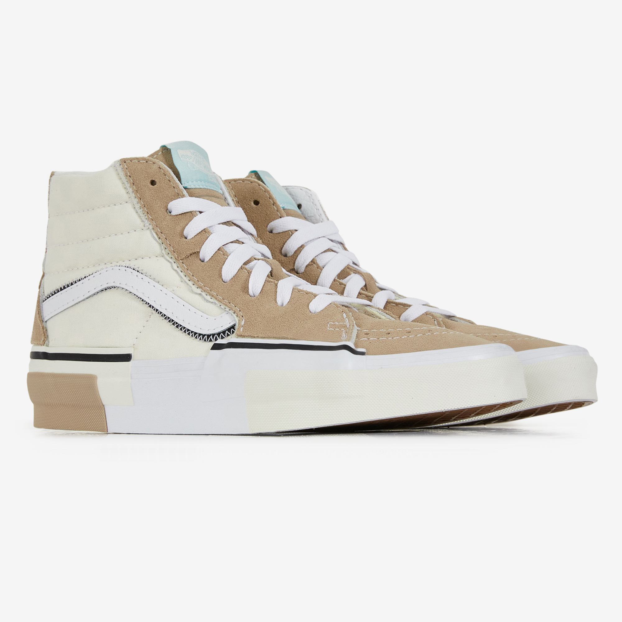 VANS SK8-HI RECONSTRUCT BEIGE KİŞİ AYAQQABISI