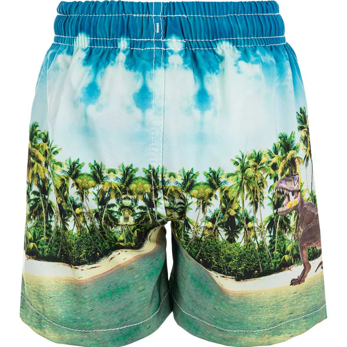 ZIGZAG Dino Shocking Orange Üzgüçülük Şortları