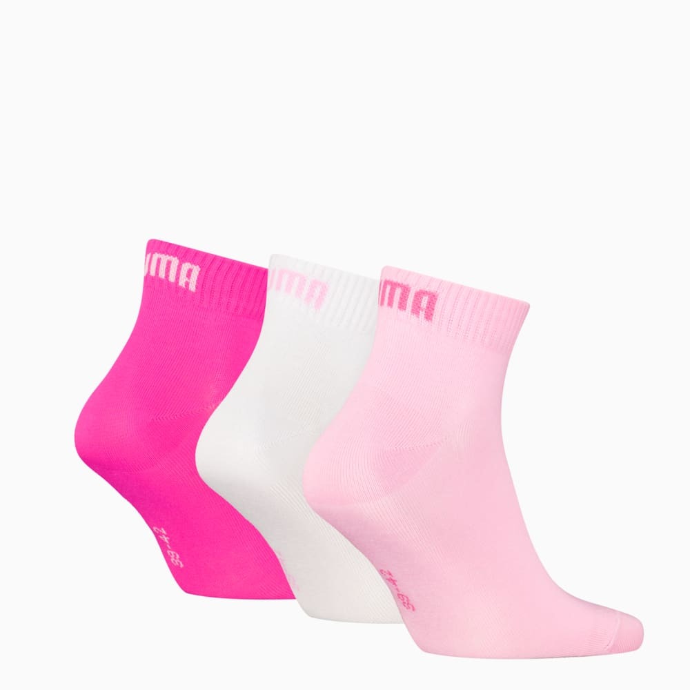 PUMA Quarter Socks 3 dəst Uniseks corablar